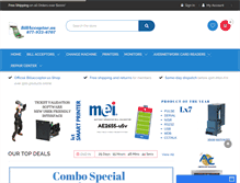 Tablet Screenshot of billacceptors.us